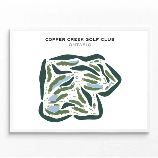 Copper Creek Golf Club, Ontario, Canada - Printed Golf Courses