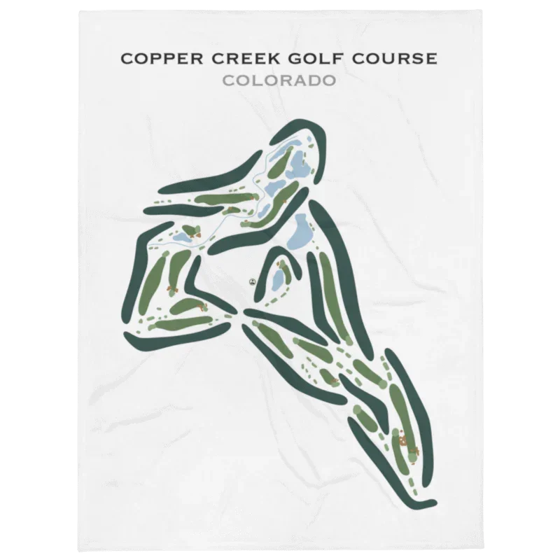 Copper Creek Golf Course, Colorado - Printed Golf Courses
