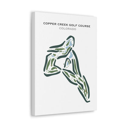 Copper Creek Golf Course, Colorado - Printed Golf Courses