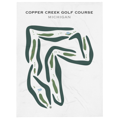 Copper Creek Golf Course, Michigan - Printed Golf Courses