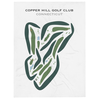 Copper Hill Golf Club, Connecticut - Printed Golf Courses