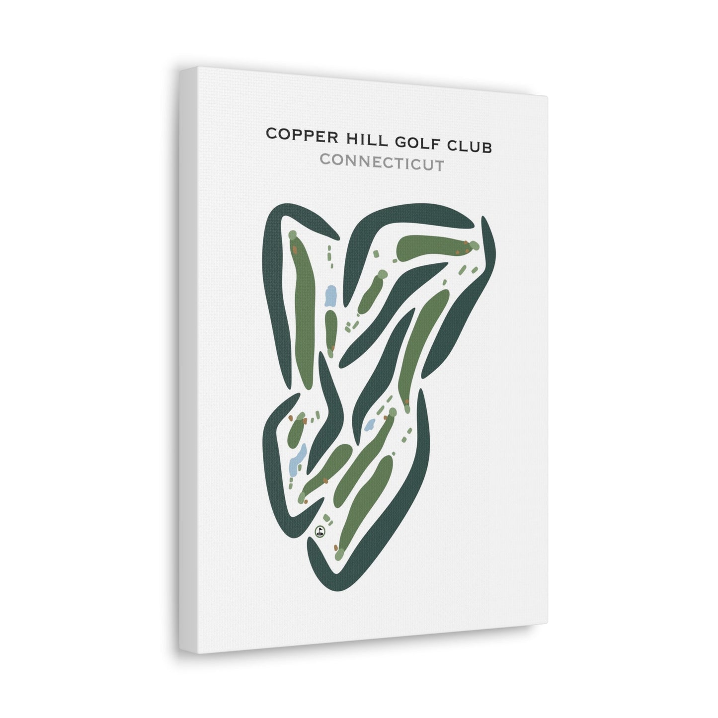 Copper Hill Golf Club, Connecticut - Printed Golf Courses