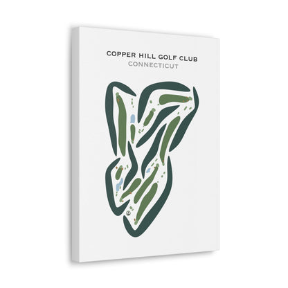Copper Hill Golf Club, Connecticut - Printed Golf Courses