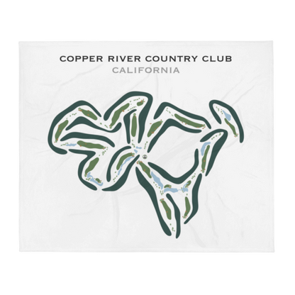 Copper River Country Club, California - Printed Golf Courses