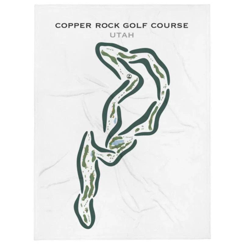 Copper Rock Golf Course, Hurricane Utah - Printed Golf Courses