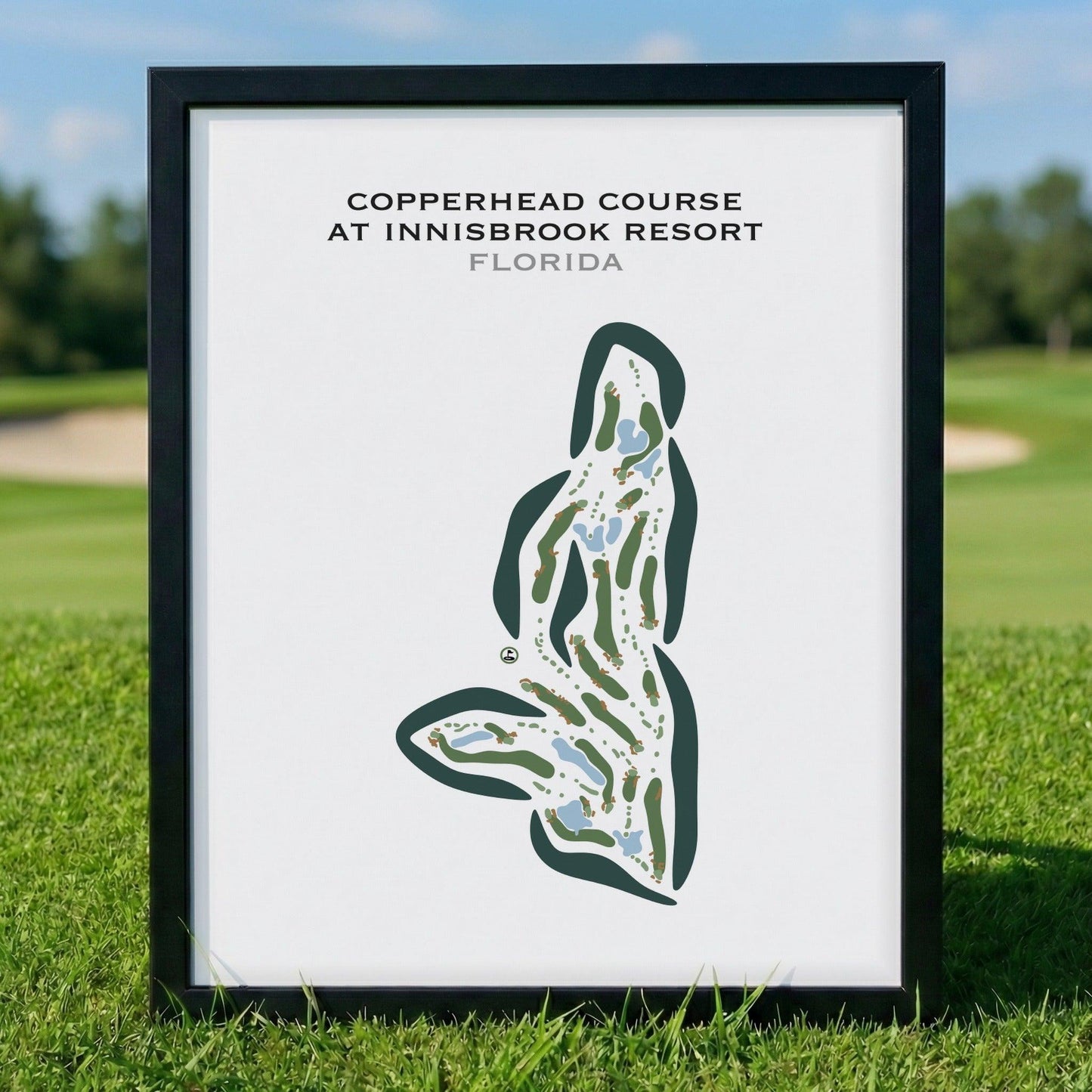 Copperhead Course, Florida - Printed Golf Courses