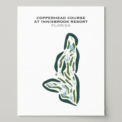 Copperhead Course, Florida - Printed Golf Courses