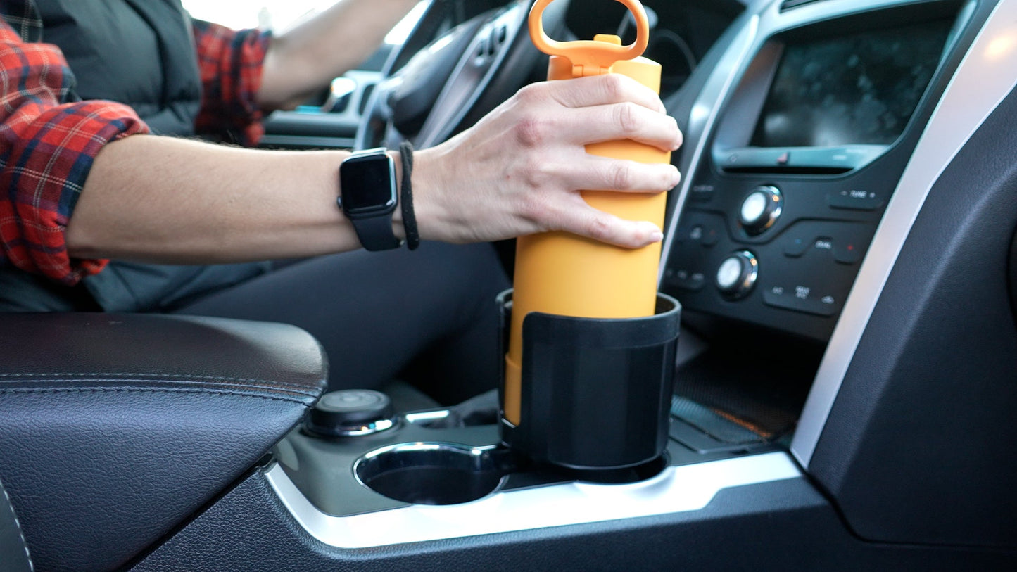 Xspander™ Golf Cart Cup Holder Expander – Universal Twist-to-Lock Adapter