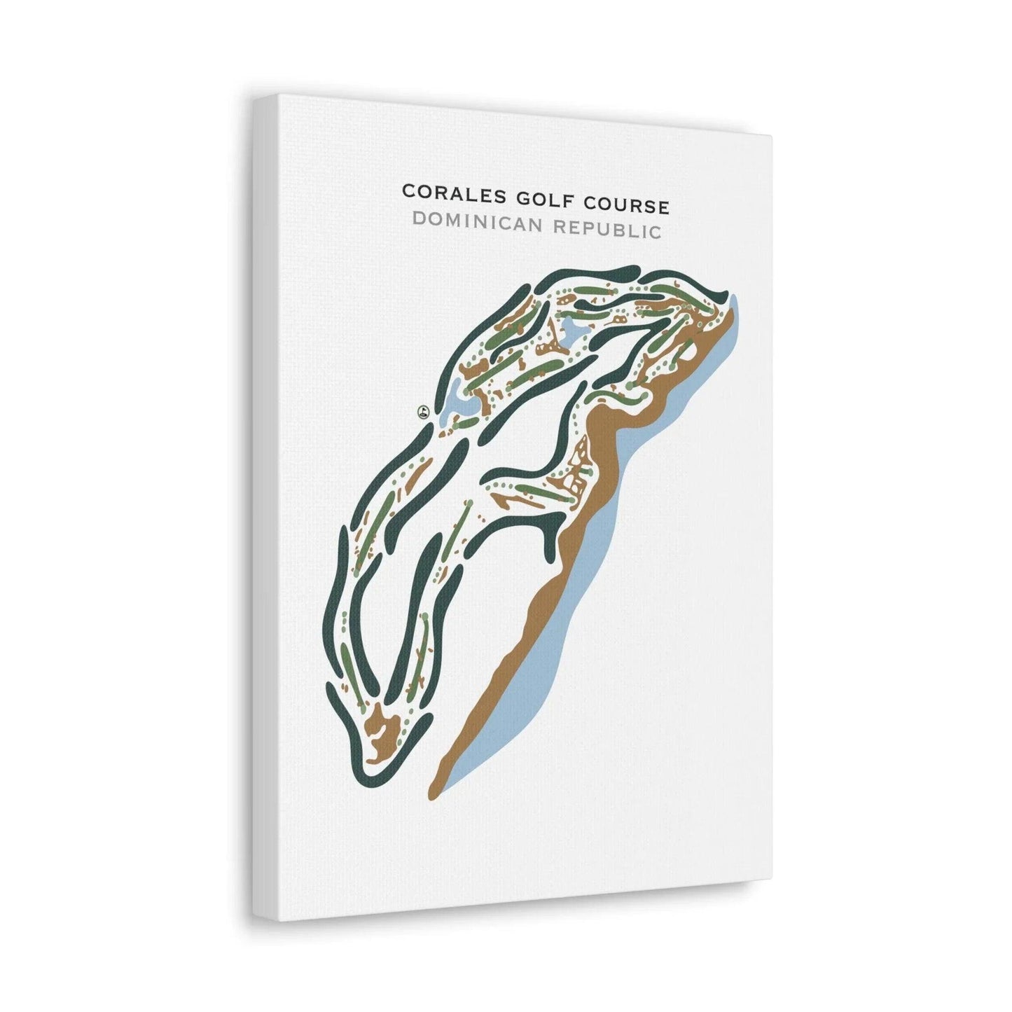 Corales Golf Course, Dominican Republic - Printed Golf Courses