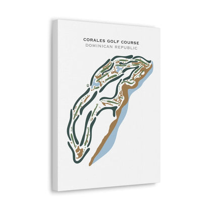 Corales Golf Course, Dominican Republic - Printed Golf Courses