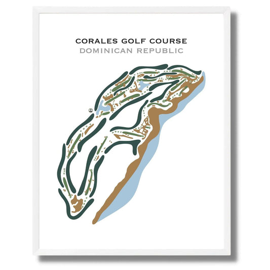 Corales Golf Course, Dominican Republic - Printed Golf Courses