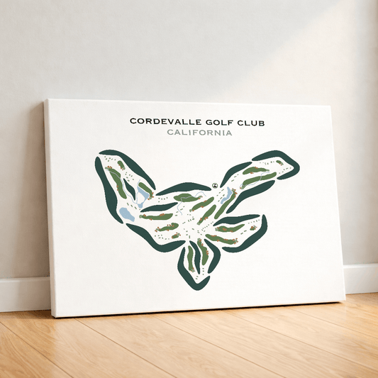 CordeValle Golf Club, California - Printed Golf Courses