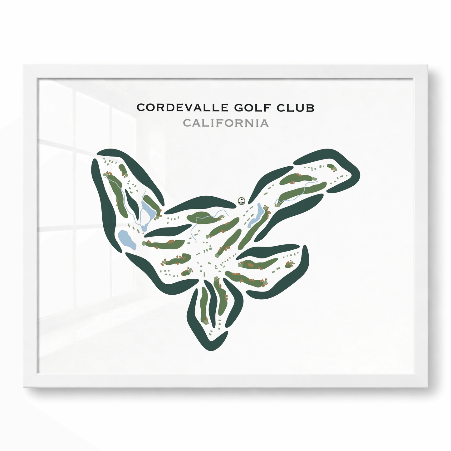 CordeValle Golf Club, California - Printed Golf Courses