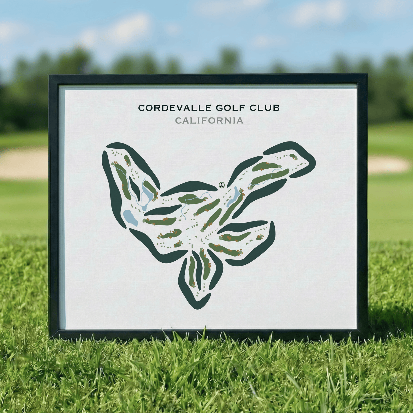 CordeValle Golf Club, California - Printed Golf Courses
