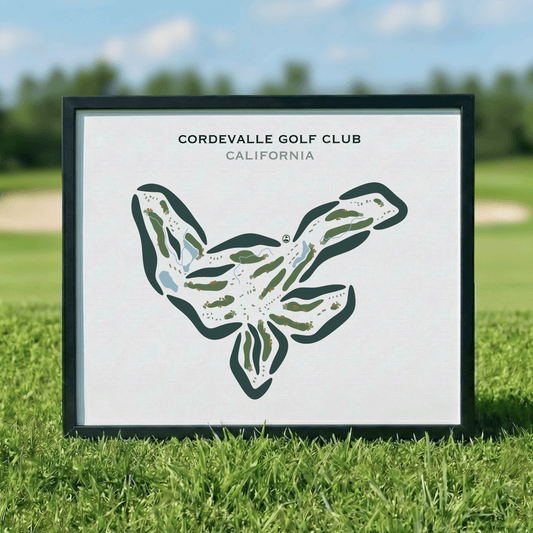 CordeValle Golf Club, California - Printed Golf Courses