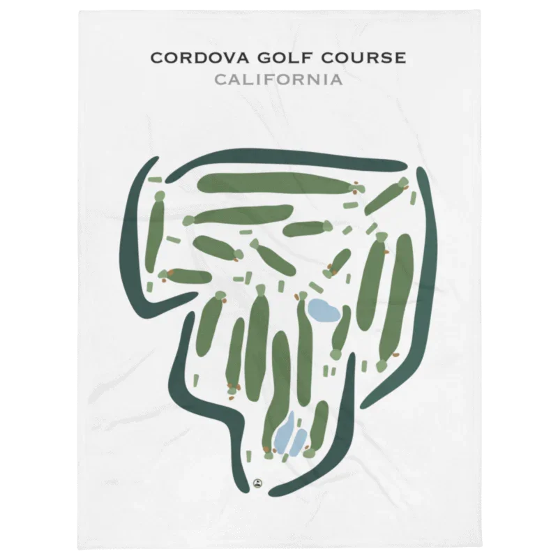 Cordova Golf Course, California - Printed Golf Courses