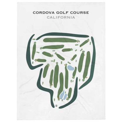 Cordova Golf Course, California - Printed Golf Courses