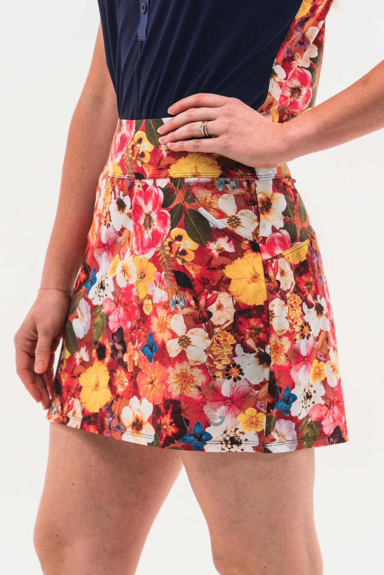 Pressed Floral Skirt