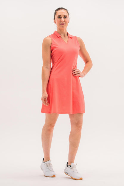 New Core Dress | Sunkist Coral