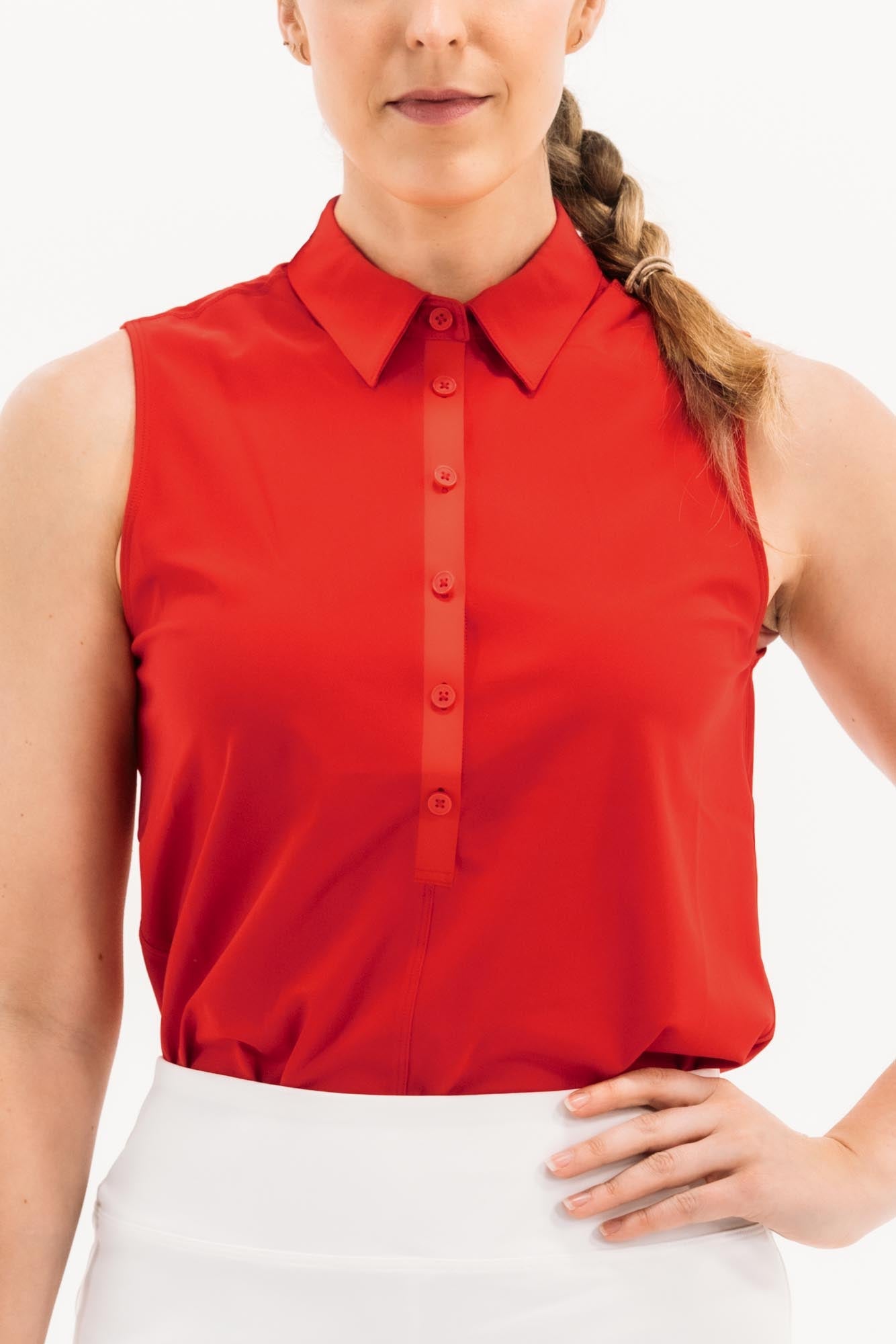 Core Sleeveless Polo