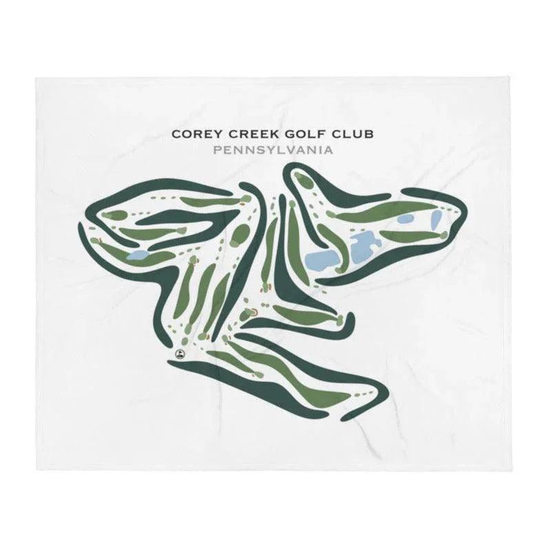 Corey Creek Golf Club, Pennsylvania - Printed Golf Courses