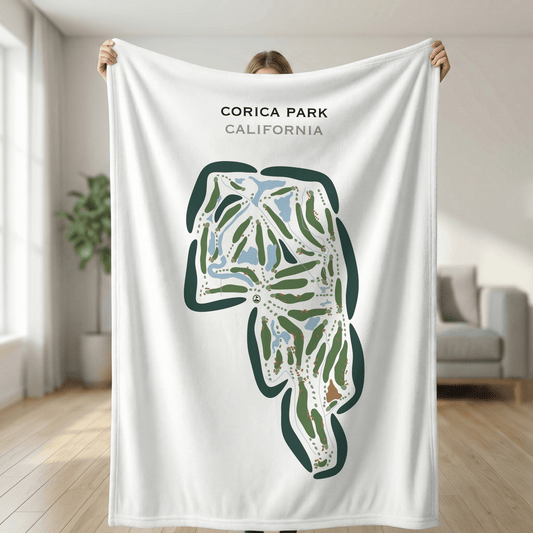 Corica Park Golf Course, California - Printed Golf Courses
