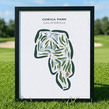 Corica Park Golf Course, California - Printed Golf Courses