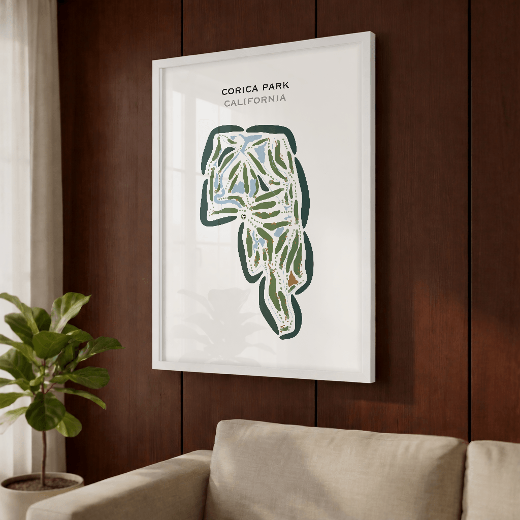 Corica Park Golf Course, California - Printed Golf Courses