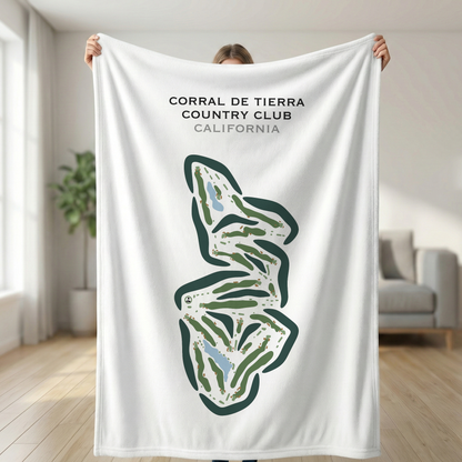 Corral de Tierra Country Club, California - Printed Golf Courses