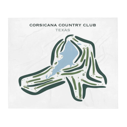Corsicana Country Club, Texas - Printed Golf Courses