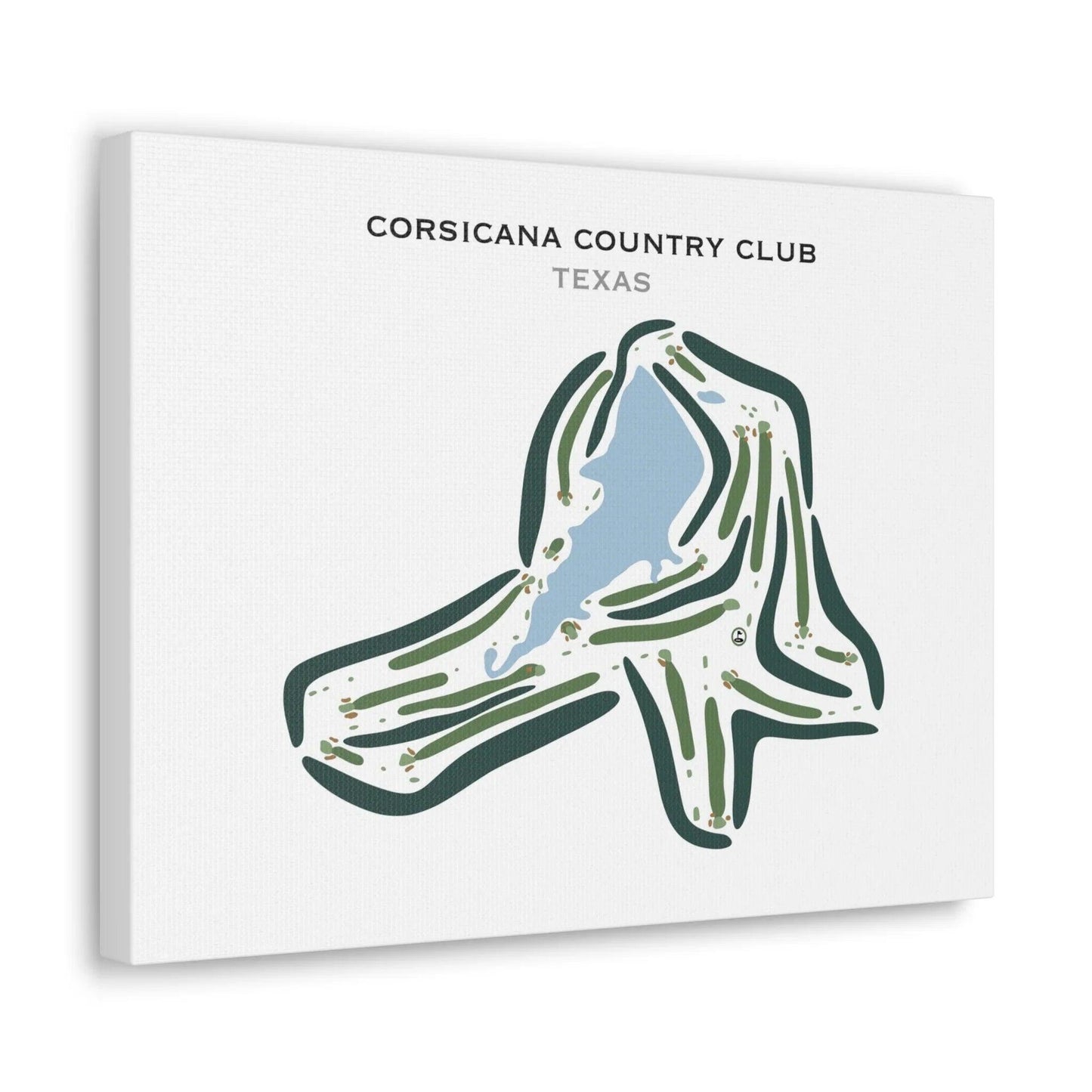 Corsicana Country Club, Texas - Printed Golf Courses
