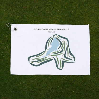 Corsicana Country Club, Texas - Printed Golf Courses