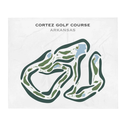 Cortez Golf Course, Arkansas - Printed Golf Courses