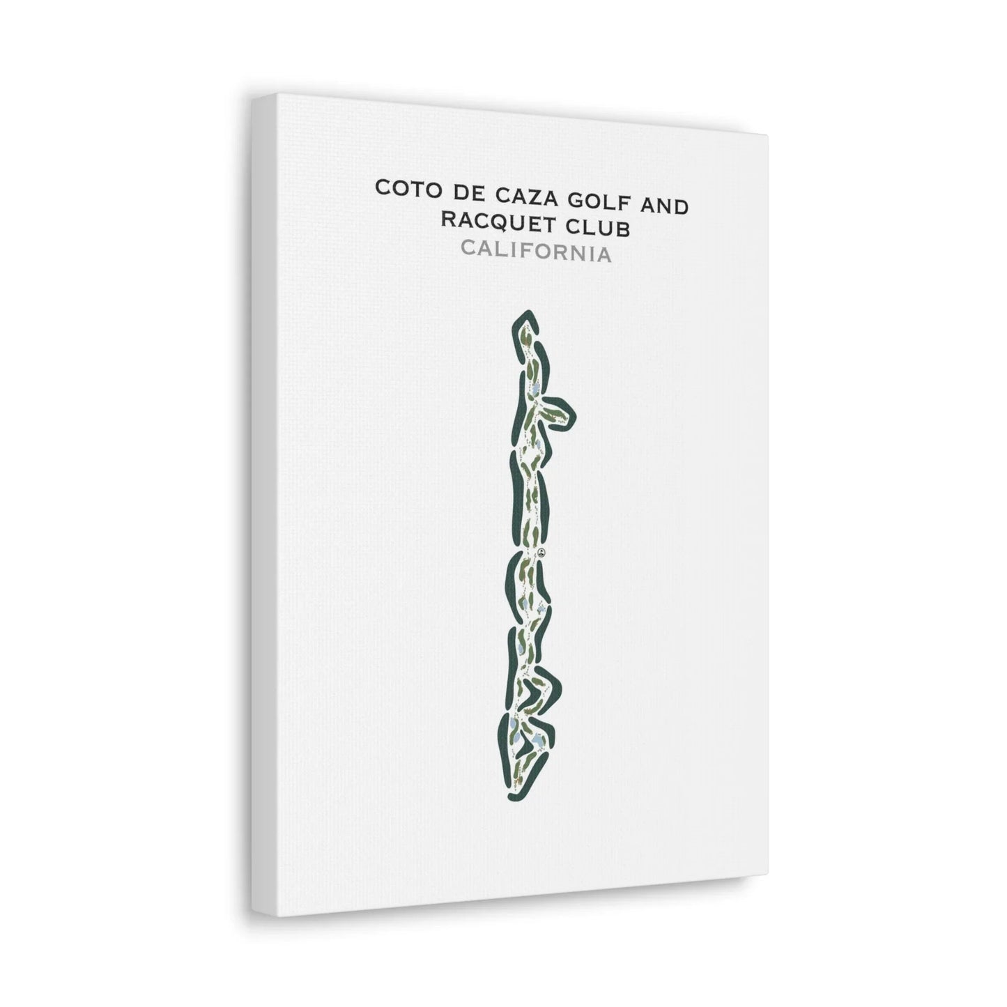 Coto de Caza Golf & Racquet Club, California - Printed Golf Courses