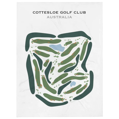 Cottesloe Golf Club, Australia - Printed Golf Courses
