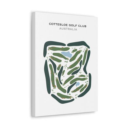 Cottesloe Golf Club, Australia - Printed Golf Courses