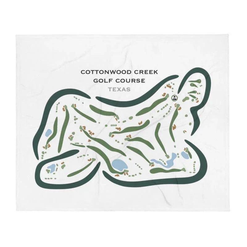 Cottonwood Creek Golf Course, Texas - Printed Golf Courses