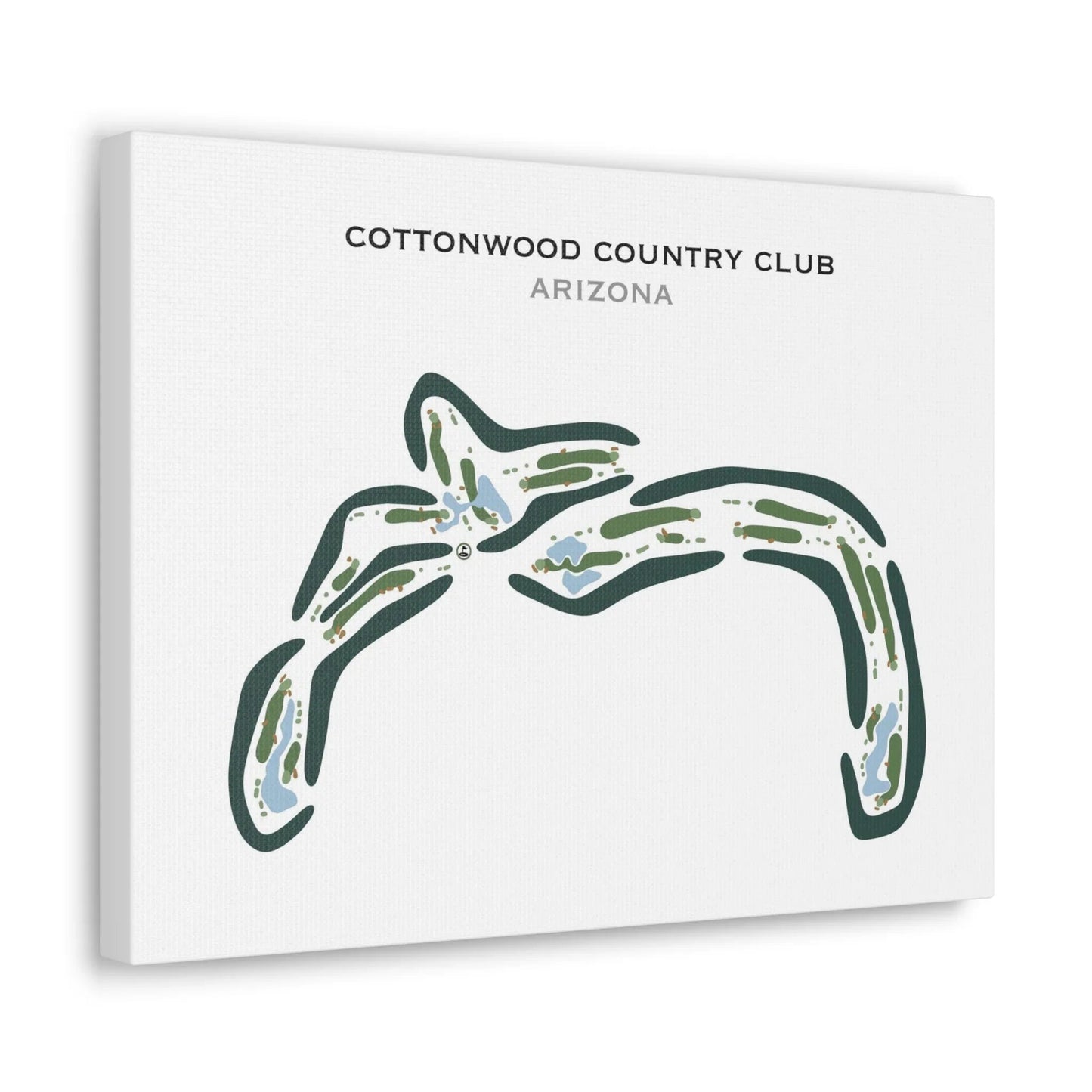Cottonwood Country Club, Arizona - Printed Golf Courses