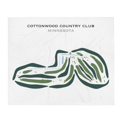 Cottonwood Country Club, Minnesota - Printed Golf Courses