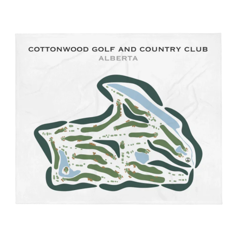 Cottonwood Golf & Country Club, Canada - Printed Golf Courses