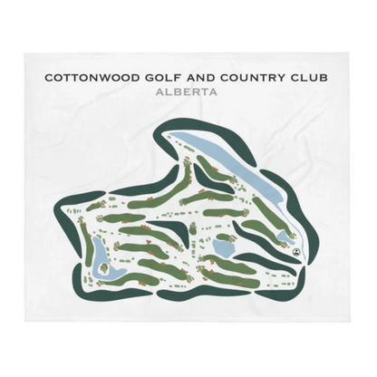 Cottonwood Golf & Country Club, Canada - Printed Golf Courses