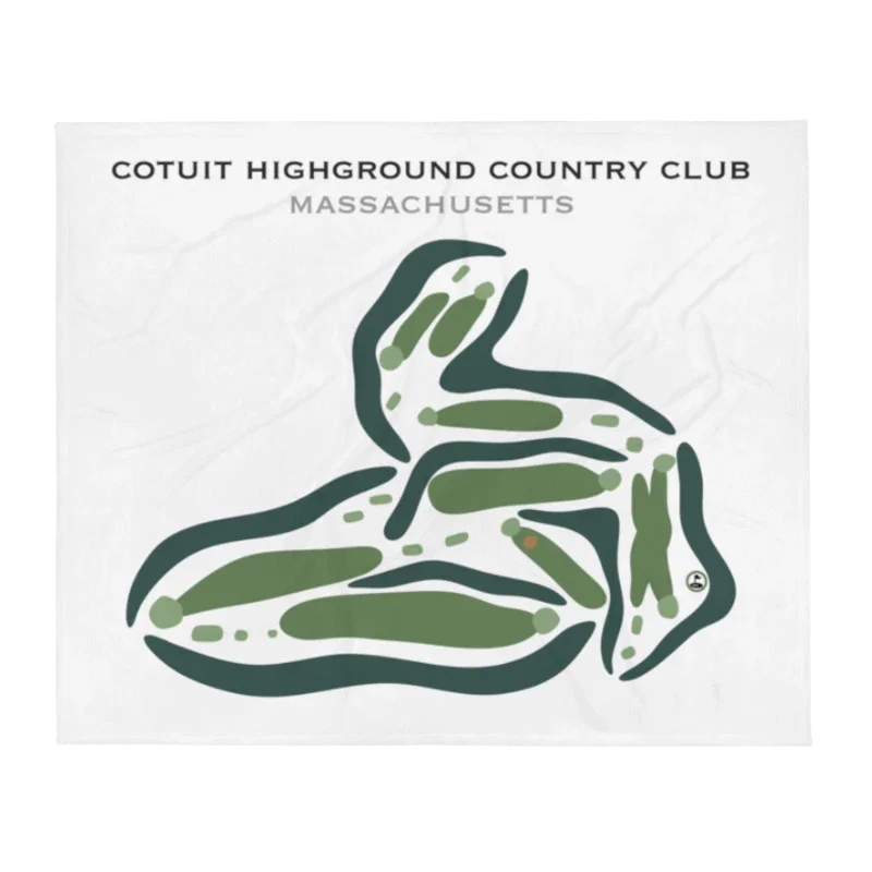 Cotuit Highground Country Club, Massachusetts - Printed Golf Courses
