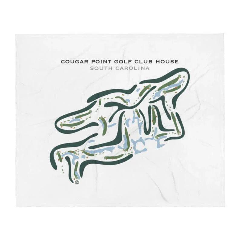 Cougar Point Golf Club House, South Carolina - Printed Golf Courses