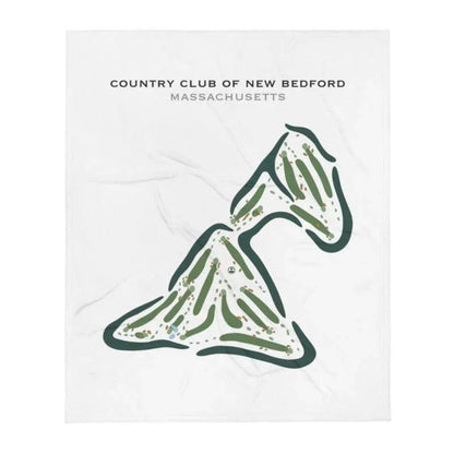 Country Club of New Bedford, Massachusetts - Printed Golf Courses