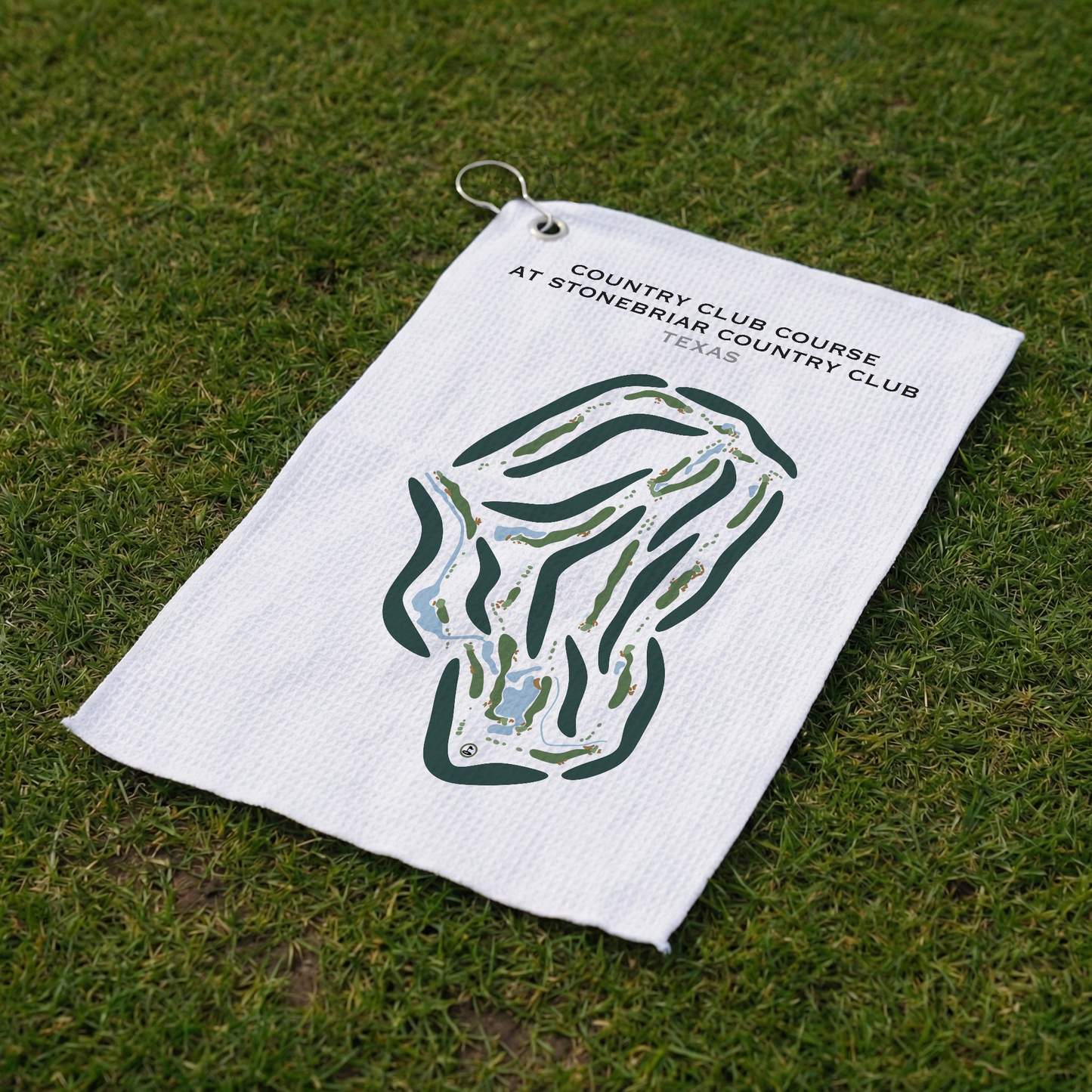 Country Club Course at Stonebriar Country Club, Texas - Printed Golf Courses