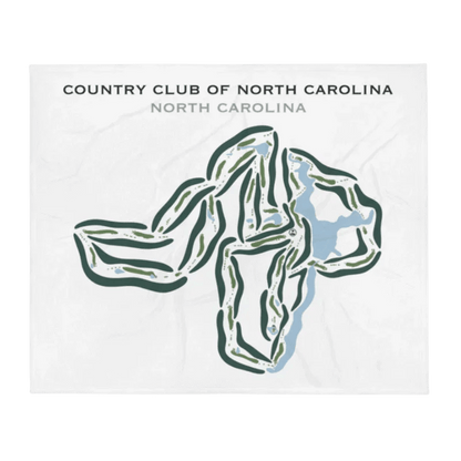 Country Club of North Carolina, North Carolina - Printed Golf Courses