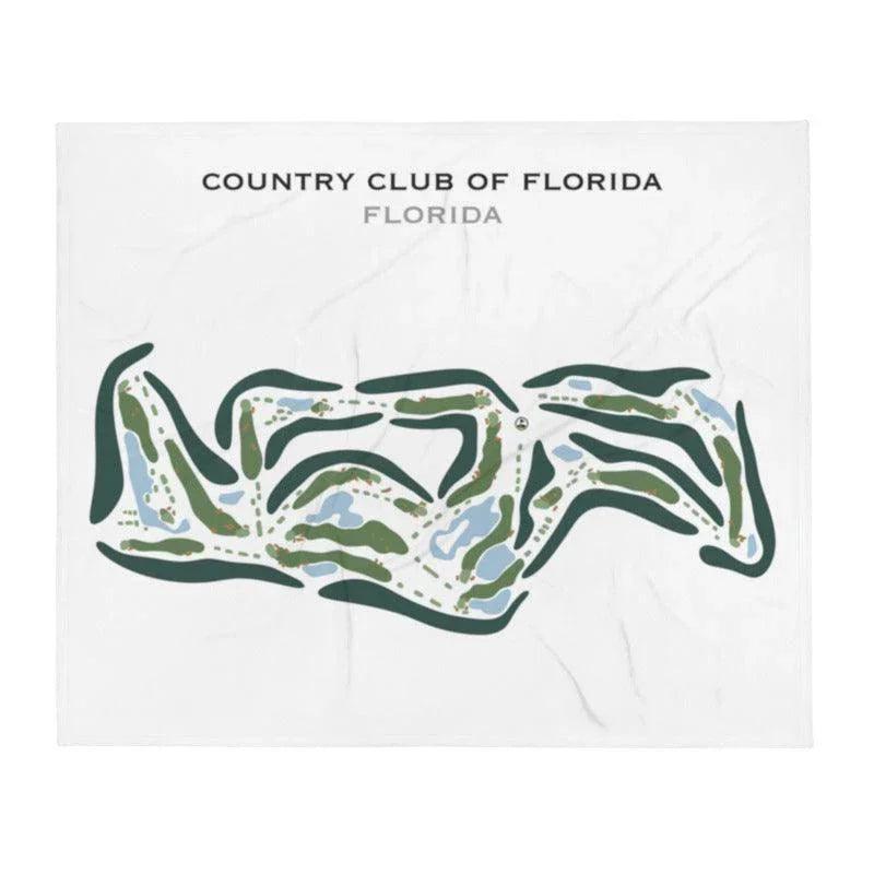 Country Club of Florida, Florida - Printed Golf Course