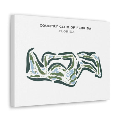 Country Club of Florida, Florida - Printed Golf Course