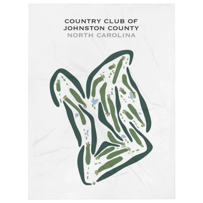 Country Club of Johnston County, North Carolina - Printed Golf Courses