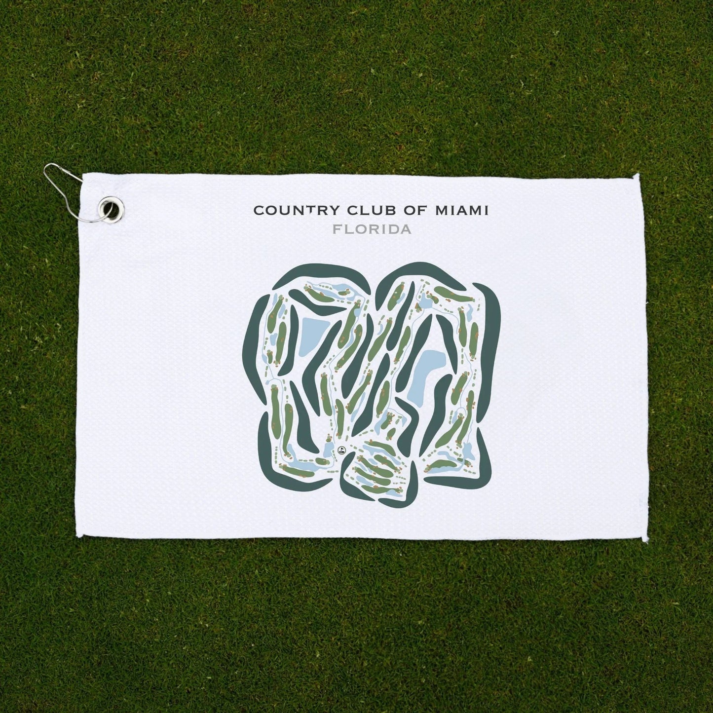 Country Club of Miami, Florida - Printed Golf Courses